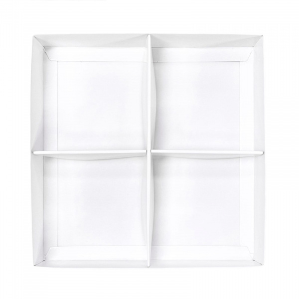 Комплект разделителей на 4 ячейки в коробку Е2, БЕЛЫЙ ( по 50 шт)