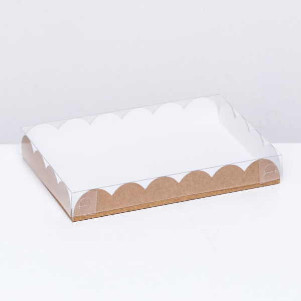 Коробка 220 х 150 х 30 мм А1.1 крупная волна, крафт, по 5 шт