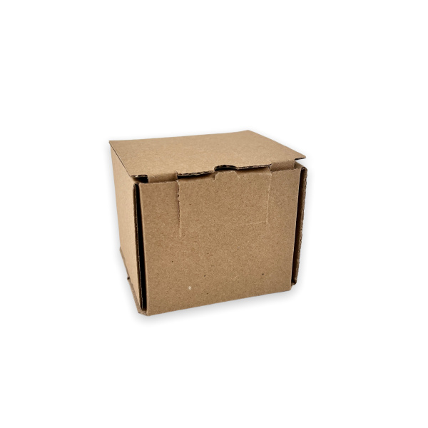 Коробка самосборная 70 х 70 х 60 мм, МГК бурый Т-11  фото