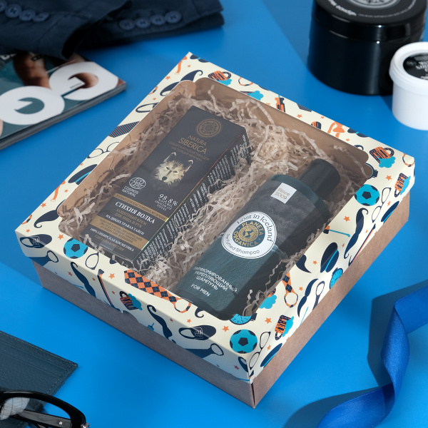 Коробка с окном 200 х 200 х 70 мм E6.2 "Для него"