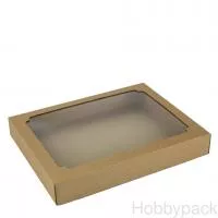 Коробка с окном 260 х 215 х 40 мм H5.1 крафт, по 5 шт